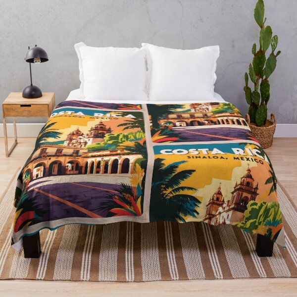 Item preview, Costa Rica Sinaloa Mexico Vintage Travel Tourism designed and sold by TravelersGems.