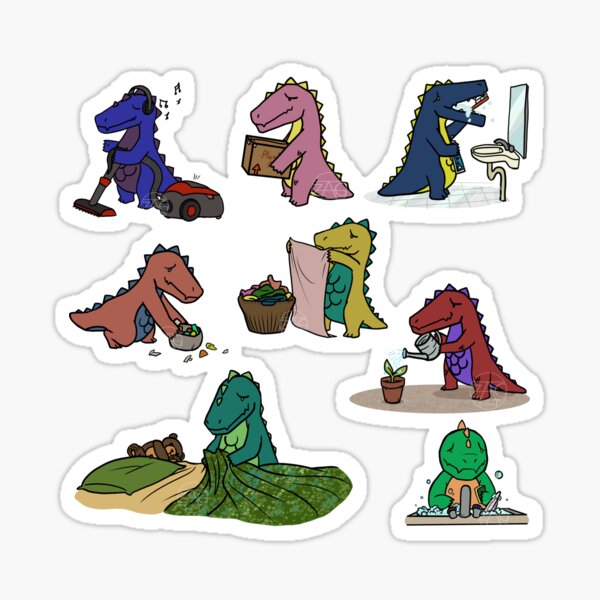 Item preview, Chore Time with Loyd - Pack! designed and sold by Ziiteara.