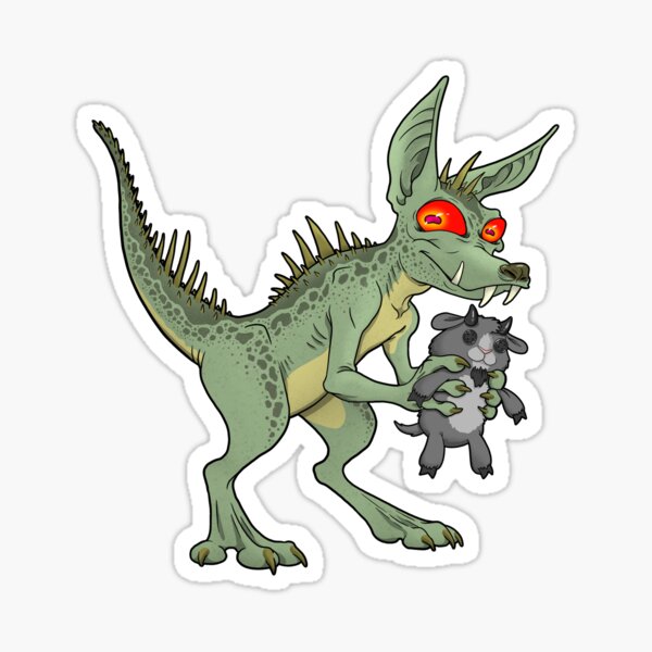 Item preview, El Chupacabra  designed and sold by Dead Possum Designs.