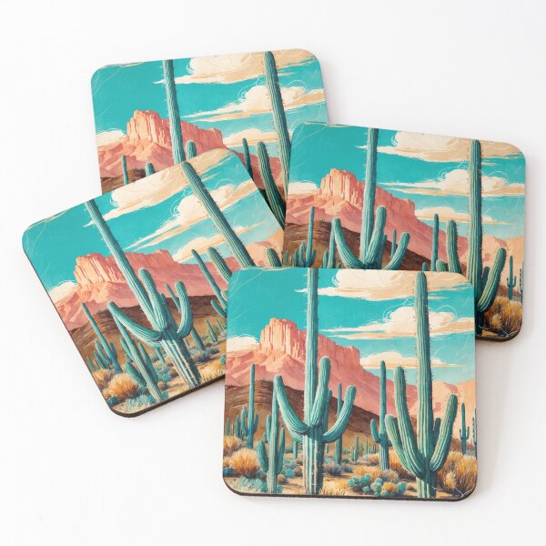 Item preview, Saguaro National Park Postcard Vintage Retro Travel Vintage designed and sold by TravelPostcardGems.