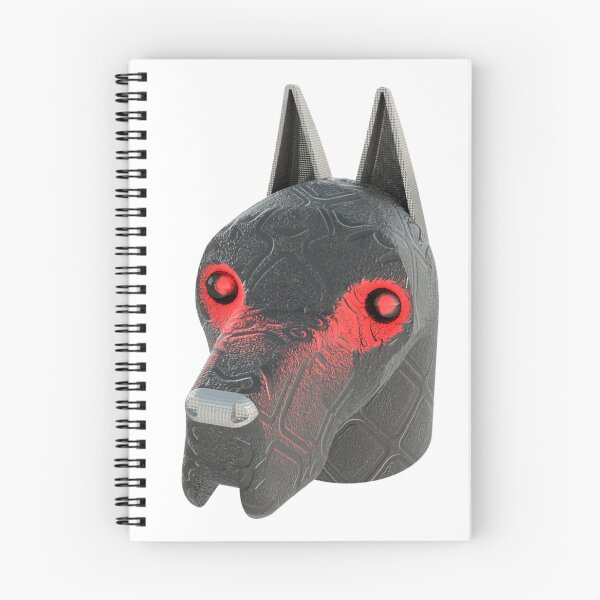 Item preview, The Grey Dog Glowing Red designed and sold by Dog-Planet.