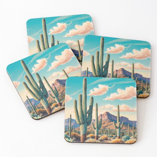 Item preview, Saguaro National Park Postcard Vintage Retro Travel Vintage designed and sold by TravelPostcardGems.