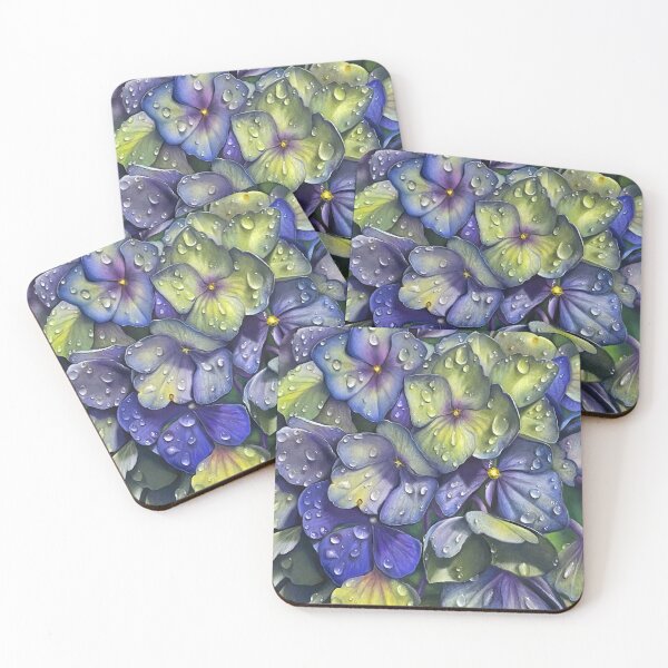 Item preview, flower and raindrops designed and sold by Debra Spence.