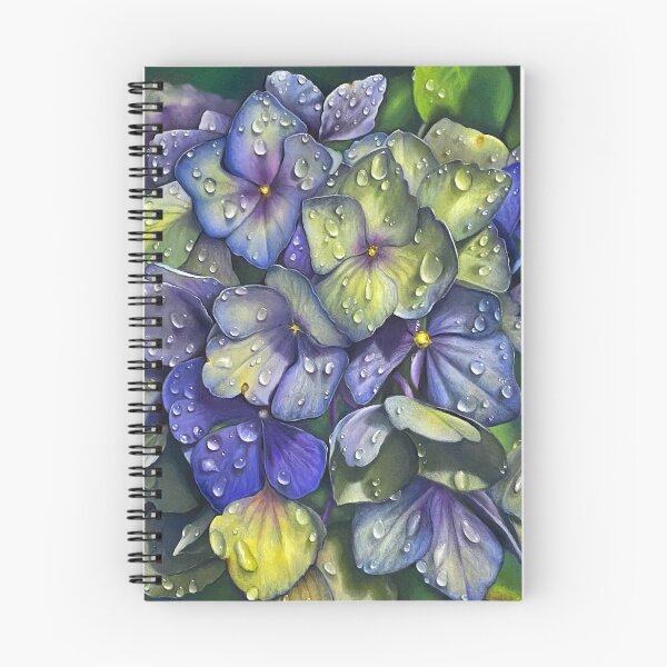 Item preview, flower and raindrops designed and sold by Debra Spence.
