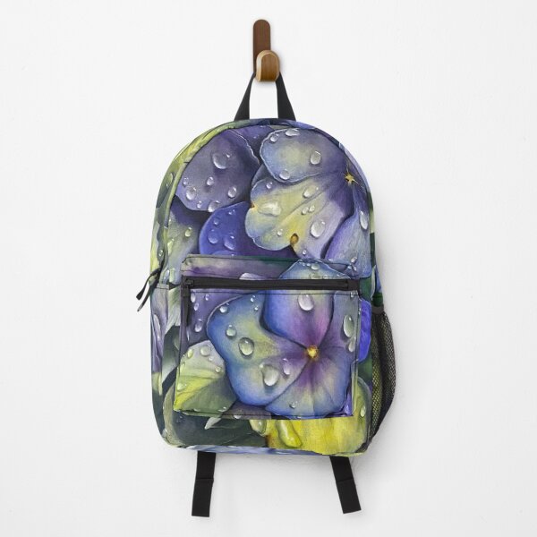 Item preview, flower and raindrops designed and sold by Debra Spence.
