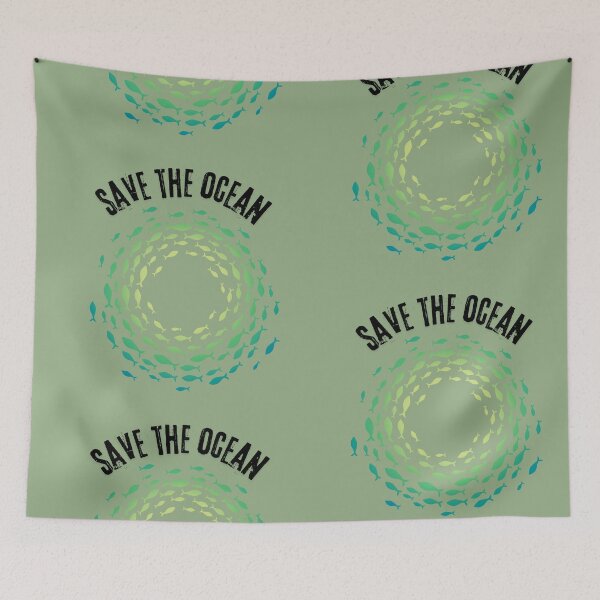 Item preview, Fish | Save the Ocean designed and sold by EyeArt Studio.