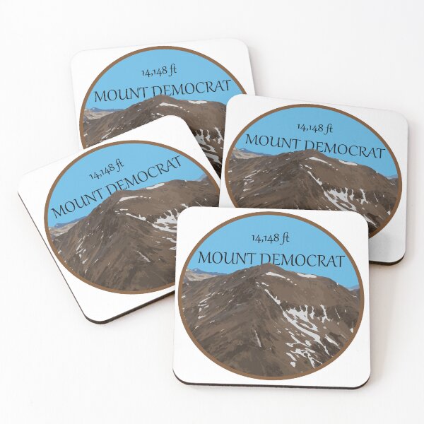 Item preview, Mt. Democrat Illustration designed and sold by scrossdesigns.