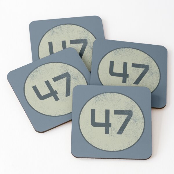 Item preview, No. 47 Distressed  designed and sold by RetroVoyages.