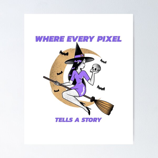 Item preview, Where every Pixel tells a story HALLOWEEN designed and sold by timghosh.