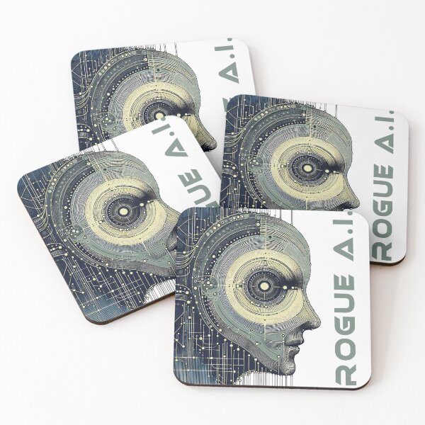 Item preview, Rogue A.I.  designed and sold by Black Sands Art.