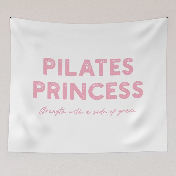 Item preview, Pilates Princess 2- Strength with a Side of Grace in Pink designed and sold by xxroseate.