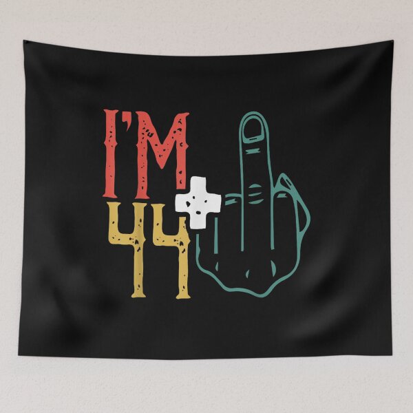 Item preview, I Am 44 Plus 1 Middle Finger designed and sold by skeastore.