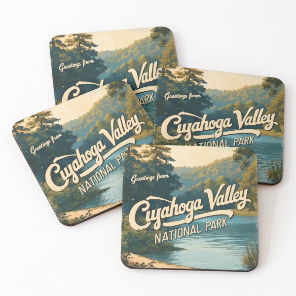 Item preview, Cuyahoga Valley National Park Postcard Vintage Retro Travel Vintage designed and sold by TravelPostcardGems.