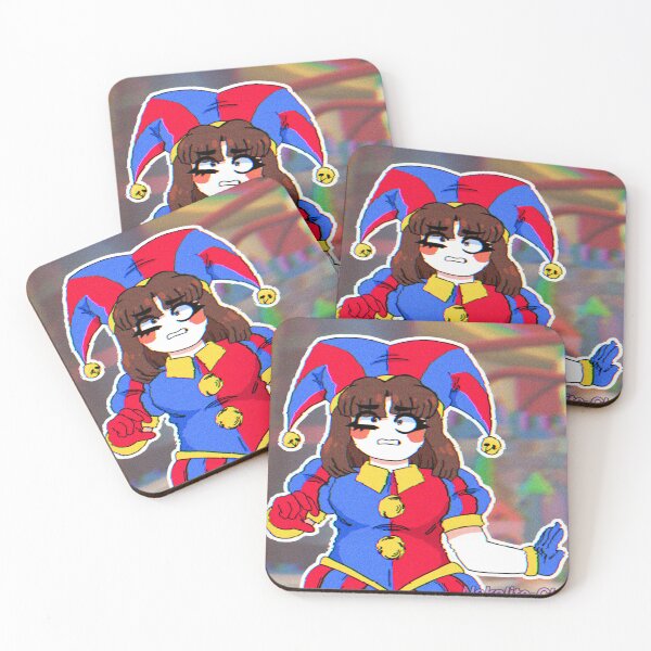 Item preview, Pomni’s First Day designed and sold by Hoshi No Nekolite.