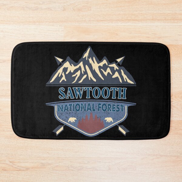 Item preview, Sawtooth National forest  designed and sold by graphic-map.