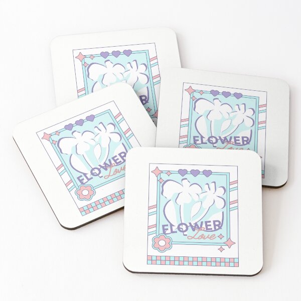 Item preview, Retro Geometric Pattern Groovy y2k 80s Trendy Flower T-shirt Sticker designed and sold by ThinkNature!.