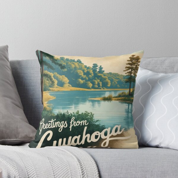 Item preview, Greetings From Cuyahoga Valley National Park Postcard Vintage Retro Travel Vintage designed and sold by TravelPostcardGems.