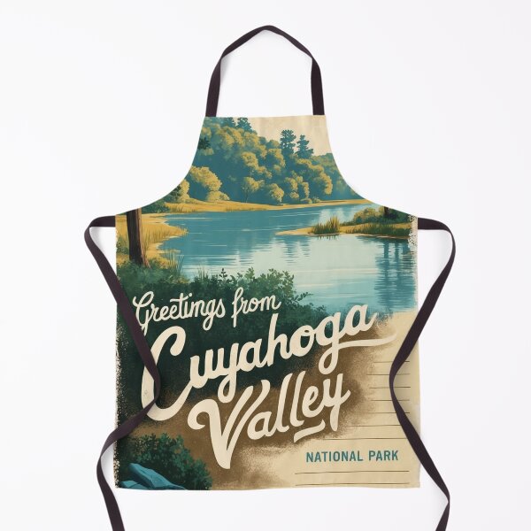 Item preview, Greetings From Cuyahoga Valley National Park Postcard Vintage Retro Travel Vintage designed and sold by TravelPostcardGems.