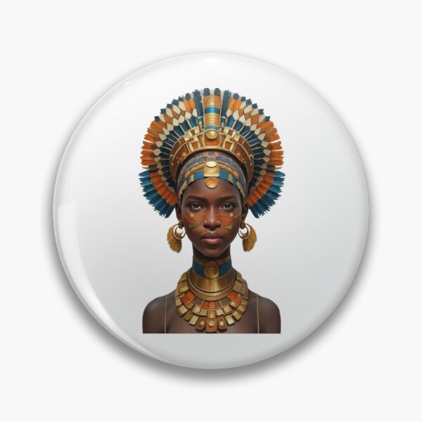Item preview, African art representing a warrior woman designed and sold by citmgpod.