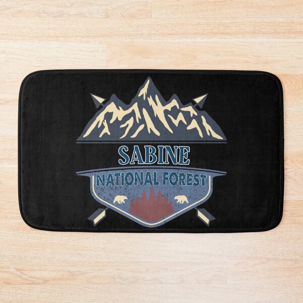 Item preview, Sabine National forest  designed and sold by graphic-map.