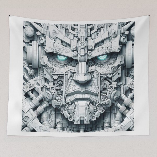 Item preview, Mecha Face designed and sold by tilmizart.