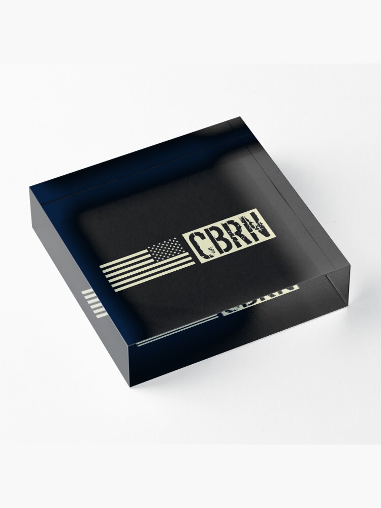 Alternate view of CBRN Acrylic Block