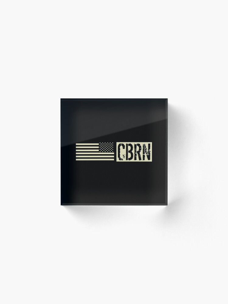 Alternate view of CBRN Acrylic Block