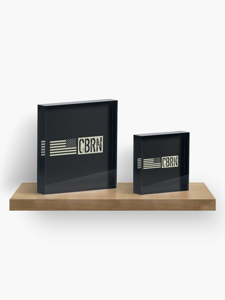 Alternate view of CBRN Acrylic Block