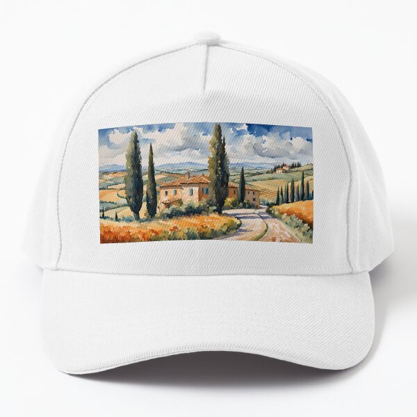 Tuscany and The Tuscan Countryside, Italy Baseball Cap