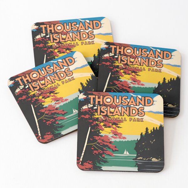 Item preview, Thousand Islands National Park designed and sold by ZionPosteria.