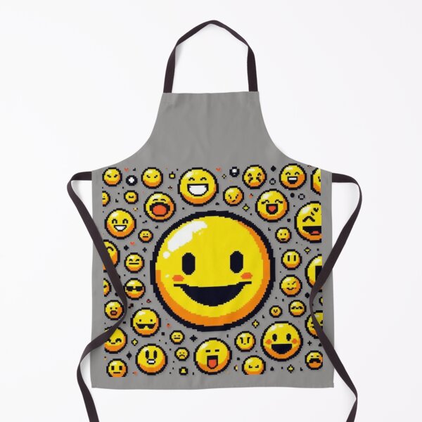 Item preview, The yellow circle has a joyful face. designed and sold by kankan22.