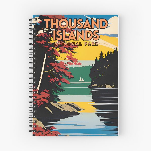 Item preview, Thousand Islands National Park designed and sold by ZionPosteria.