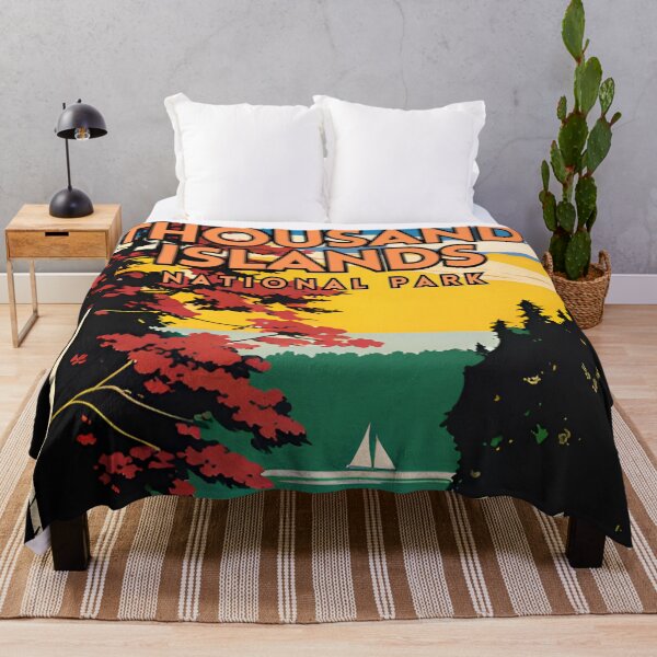 Item preview, Thousand Islands National Park designed and sold by ZionPosteria.