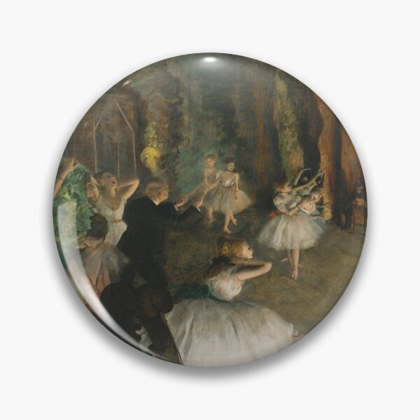 Item preview, The Rehearsal of the Ballet Onstage by Edgar Degas (1874) designed and sold by AnimaliaStar.