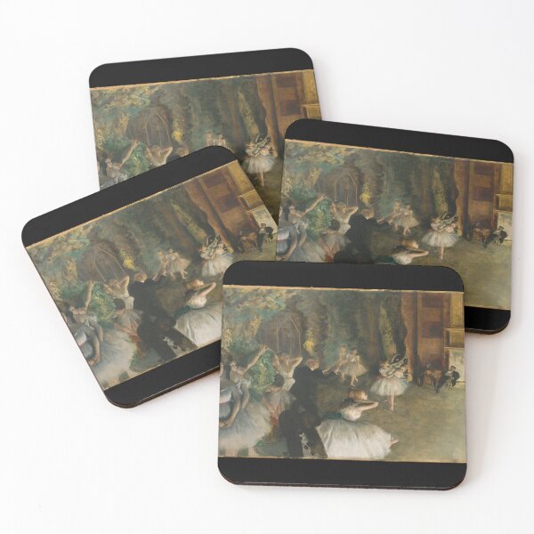 Item preview, The Rehearsal of the Ballet Onstage by Edgar Degas (1874) designed and sold by AnimaliaStar.