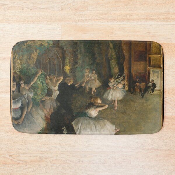 Item preview, The Rehearsal of the Ballet Onstage by Edgar Degas (1874) designed and sold by AnimaliaStar.