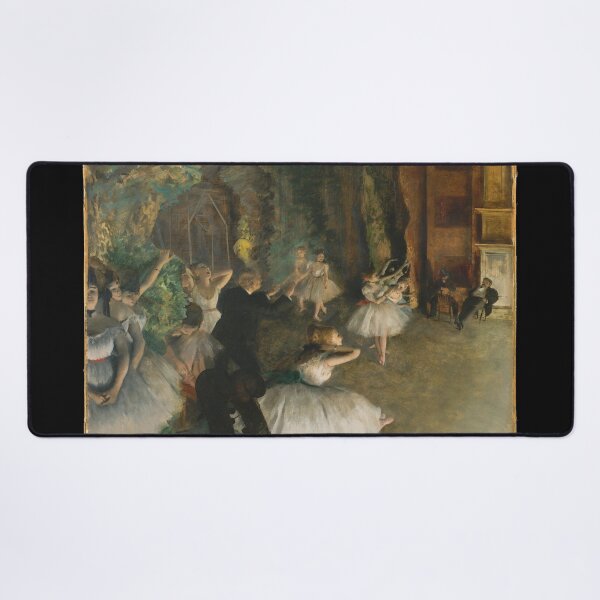 Item preview, The Rehearsal of the Ballet Onstage by Edgar Degas (1874) designed and sold by AnimaliaStar.