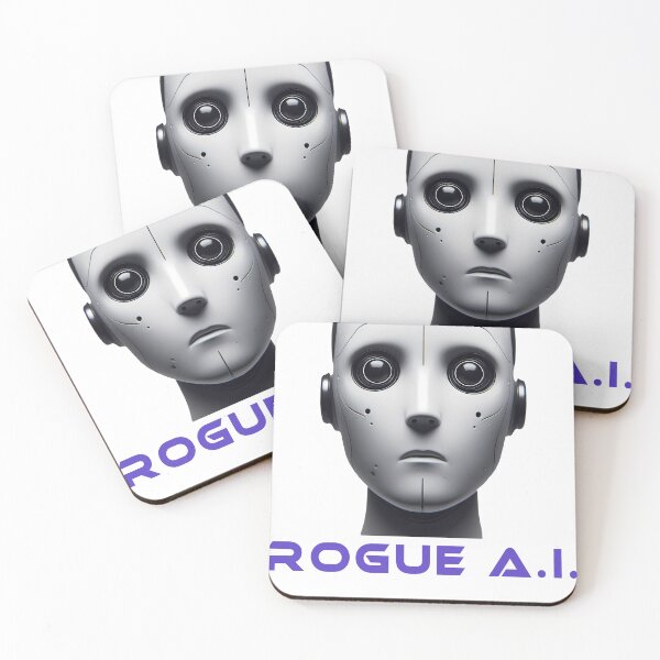 Item preview, Rogue A.I.  designed and sold by Black Sands Art.