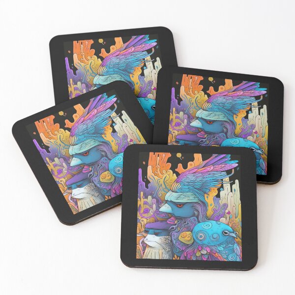 Item preview, Vibrant Skies III/ A Symphony of Birds and Clouds designed and sold by marlymanhattan7.