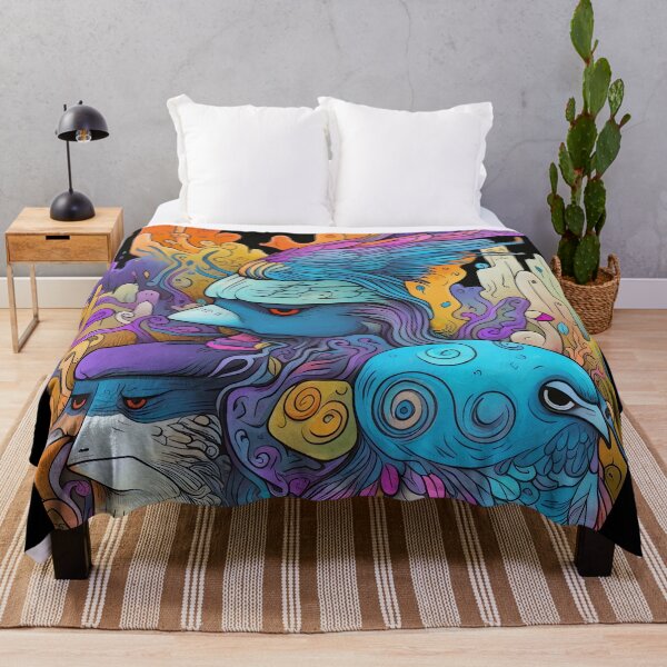 Item preview, Vibrant Skies III/ A Symphony of Birds and Clouds designed and sold by marlymanhattan7.
