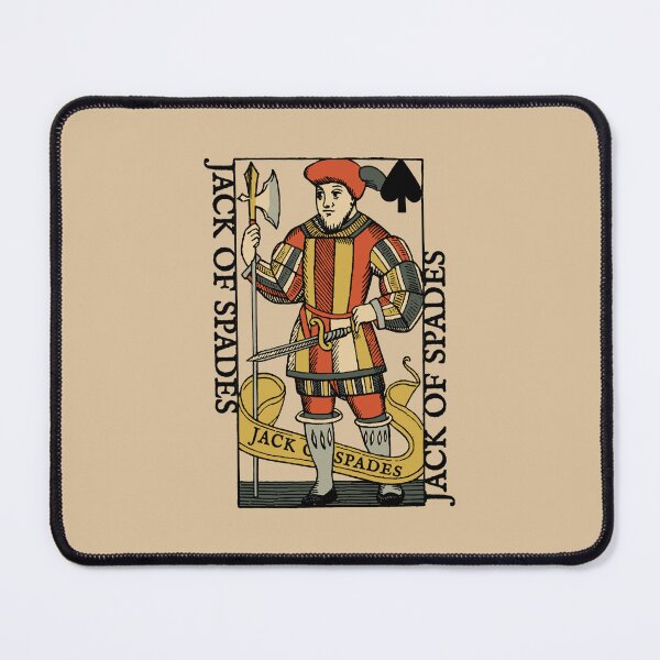 Item preview, Classic Playing Cards Jack of Spades designed and sold by KewaleeTee.