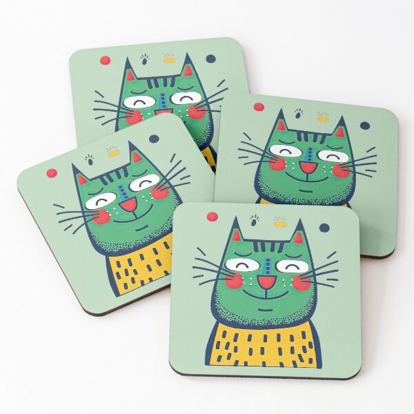 Item preview, Green Cat Capers designed and sold by AristVision.