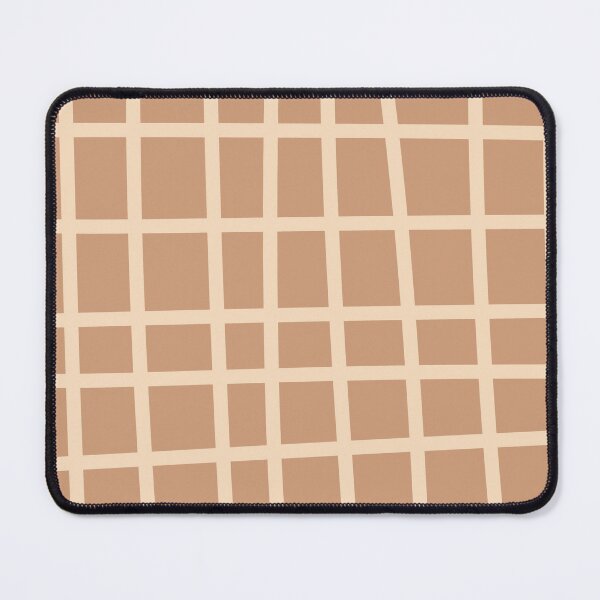 Item preview, Irregular brown grid designed and sold by Ivy-Triggs.