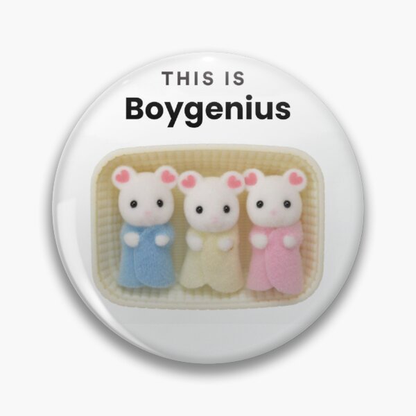 Item preview, this is boygenius sylvanian family  designed and sold by HoppyStickers.