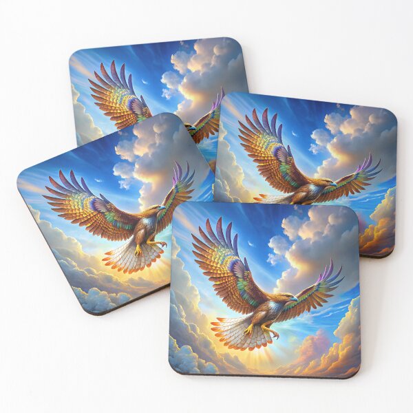 Item preview, A majestic hawk soaring high in the sky designed and sold by pandk25.