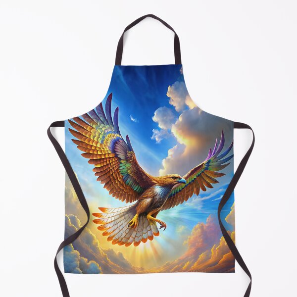 Item preview, A majestic hawk soaring high in the sky designed and sold by pandk25.