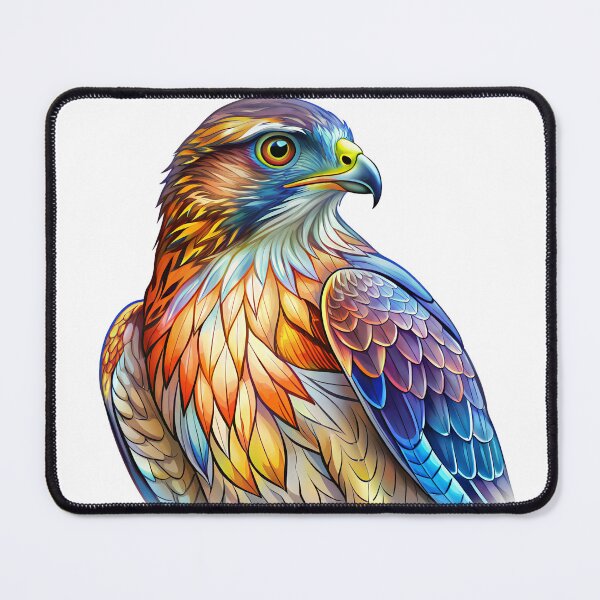 Item preview, A majestic hawk soaring high in the sky designed and sold by pandk25.