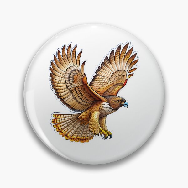 Item preview, A majestic hawk soaring high in the sky designed and sold by pandk25.
