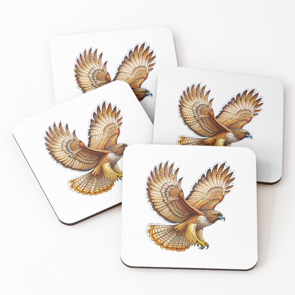 Item preview, A majestic hawk soaring high in the sky designed and sold by pandk25.