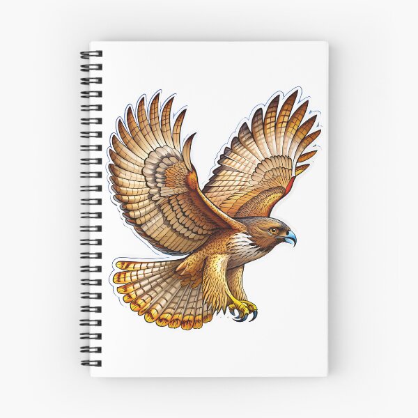 Item preview, A majestic hawk soaring high in the sky designed and sold by pandk25.